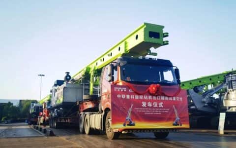 基建“钻”家走红海外，中联重科旋挖钻机批量出口越南