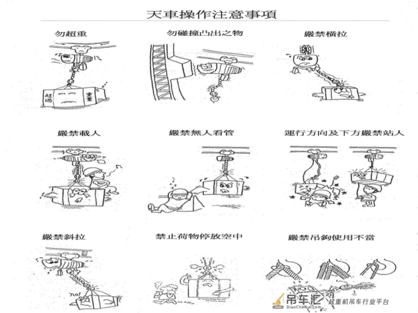 桥式起重机(天车)你不曾知道的安全操作及相关知识