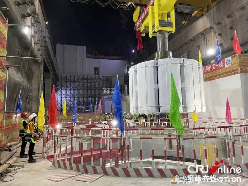 中电建承建的以色列最大抽水蓄能电站项目转子吊装成功