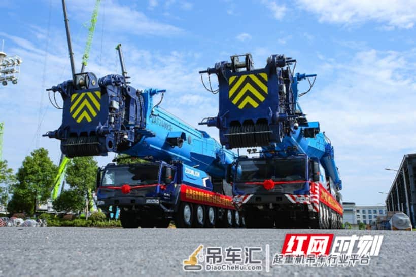 “起重王者”的自我超越！中联重科全球最大全地面起重机批量交付