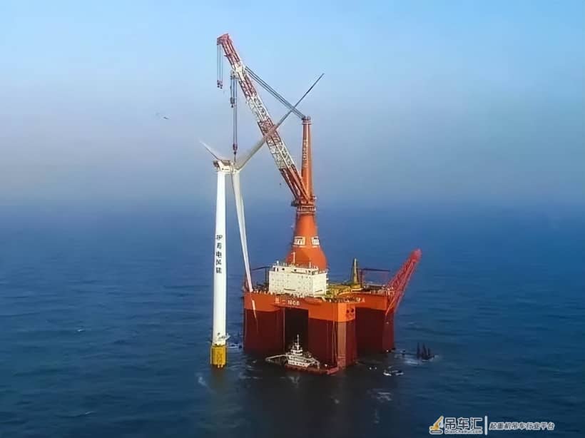中船上海船舶设计院签海上风电4000吨全回转起重船的详细设计合同