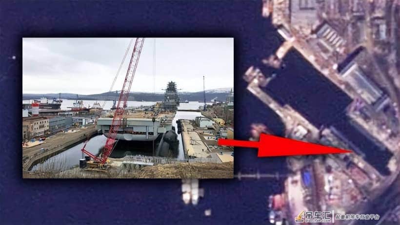 大型干船坞建成,俄军航母维修加快!但缺龙门吊,尚不能造新航母