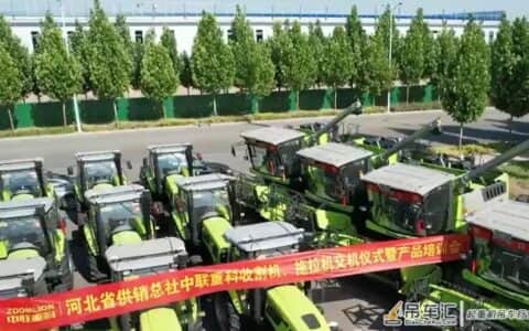 好“丰”景！中联重科批量农机交付河北助力夏收