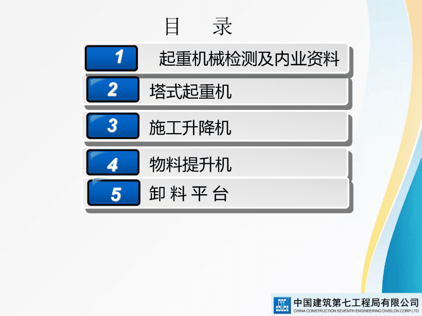 著名央企建筑起重机械安全技术标准及相关检查方法