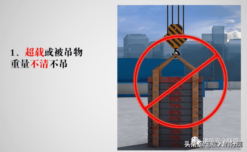 那么多款十不吊选一款给你的工地塔司信号工作业人员进行教育吧