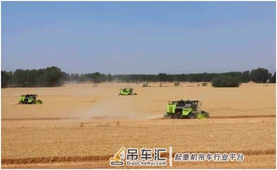 好“丰”景!中联重科批量农机交付河北助力夏收