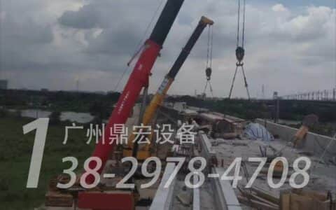 广州吊车出租，为地铁工程定制25吨吊车出租吊装搬运方案
