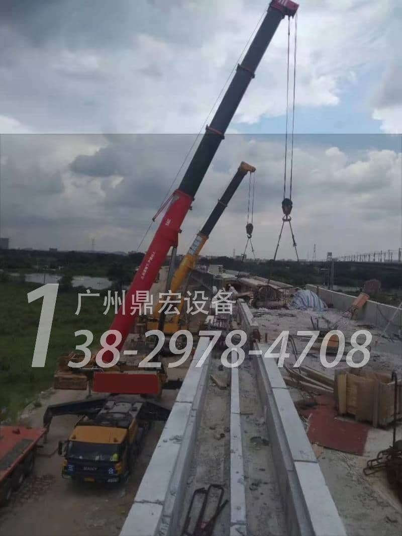 广州吊车出租，为地铁工程定制25吨吊车出租吊装搬运方案