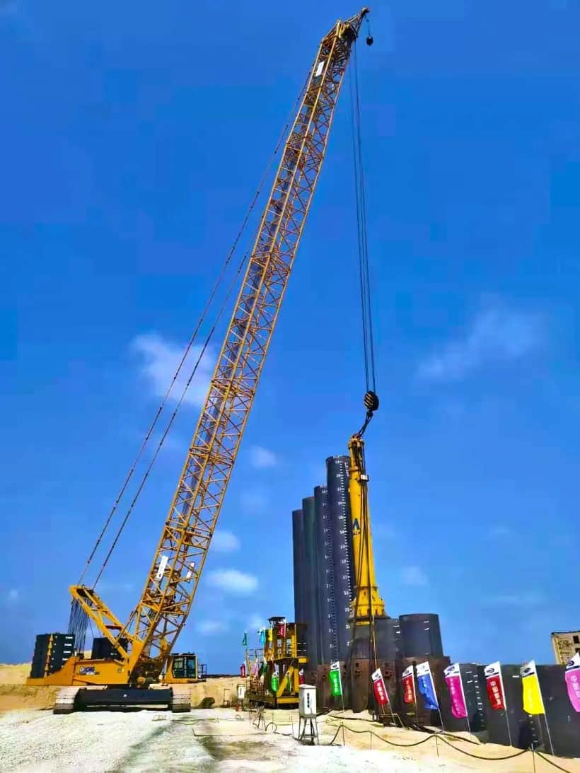 参建西非最大深水港!徐工履带吊再献力作