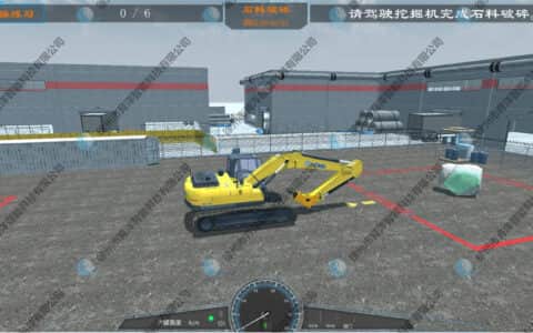 徐州市育洋智能科技 汽车起重机仿真模拟操作教学设备产品说明