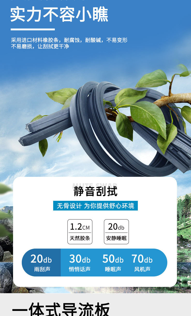 适用徐工25k5c吊车雨刮器L5铁骨K5a起重车配件L6有骨胶条KC雨刷片